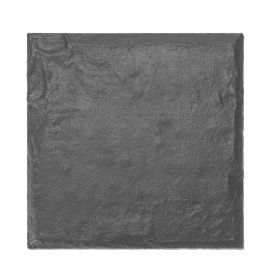 Garden Stepping Stones, 16Pcs 15.5 x 15.5 in, Decorative Stepping Stones with Stakes, Weather-Resistant Plastic Pathway Pavers, Smooth Surface (Color: Gray, Quantity: 16 Pcs)